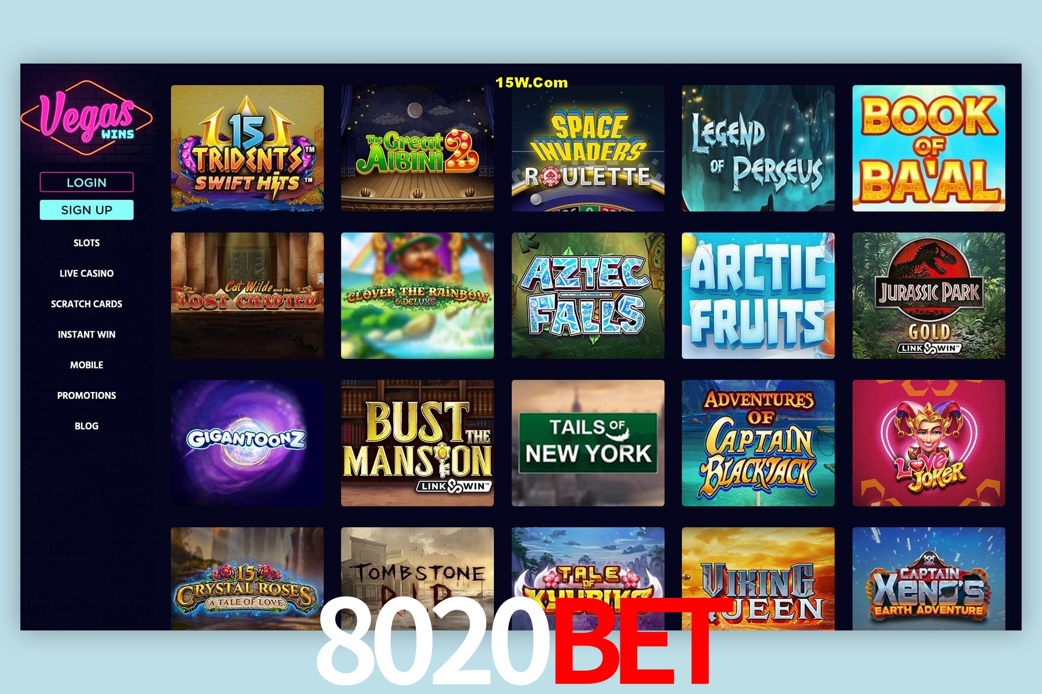 Game Providers 8020Bet